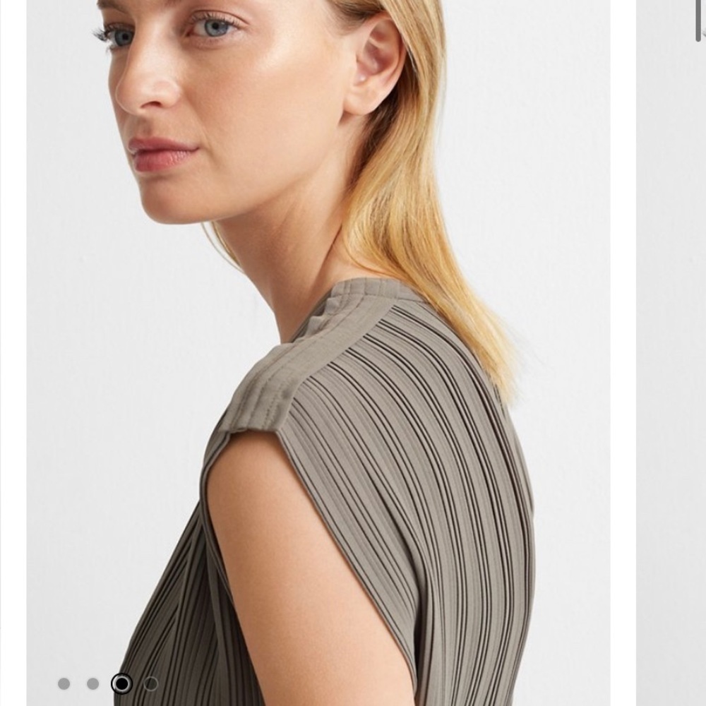 𝅺BNWT Club Monaco Pleated Maxi Dress - Picture 4 of 13